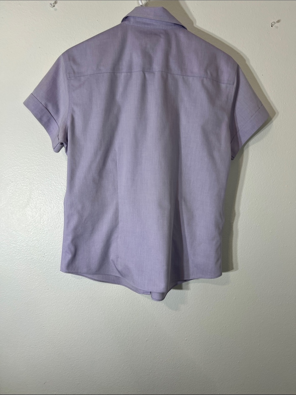 Brooks Brothers Lavender Short Sleeve Button Shirt - Picture 4 of 4